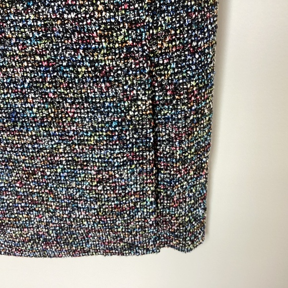 *NWT* Brooks Brothers Petite Boucle Tweed Sheath Dress in Black Multicolor - 10P - Picture 8 of 9